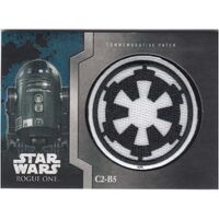2016 Topps Star Wars Rogue One Mission Briefing Patch Card 13 /13 C2-B5