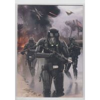 2016 Topps Star Wars Rogue One Mission Briefing Montages Storming the Beach 1 /9