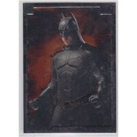 Batman Begins embossed foil insert card - RED (1)