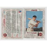 Coca Cola Coke TC-1 TC1 Collect A Card Case Card Ty Cobb Series 1