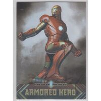 Iron Man Armored Hero H2 Insert Card Sub Set Embossed (single card)