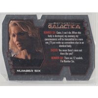 2005 Battlestar Galactica Premiere Edition Quotable Q4 BALTAR