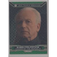 2015 Star Wars Chrome Perspectives Refractor 60/ 99 SHEEV PALPATINE 21-J