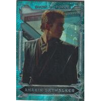 2016 Topps Star Wars Masterwork Show of Force Foil SF-7 Anakin Skywalker 121/299