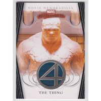 Marvel Masterpieces Series 2 costume card THE THING FF4 Fantastic FOUR 