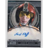 Topps Star Wars 40th Anniversary Autograph Card AA-JK Jack Klaff as John Branon