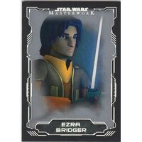2016 Topps Star Wars Masterwork Base Card Ezra Bridger #37 Number 61 /99