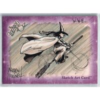 Breygent The Wizard of OZ WOZ Series 1 Sepia Martineck Sketch Card WWE W.W.E. 2