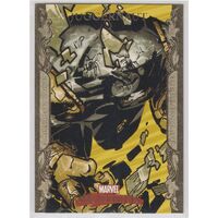 Marvel Masterpieces Gold Border Foil Trading Card Juggernaut 44