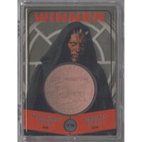 2015 Star Wars Chrome Perspectives Bronze Medallion Card Jinn Darth Maul