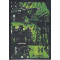 2016 Topps Star Wars Rogue One Mission Briefing Comic Strip Card 2 of 12