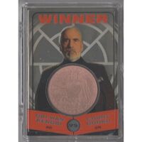 2015 Star Wars Chrome Perspectives Bronze Medallion Card Kenobi vs Dooku