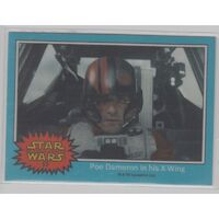 2015 Star Wars Chrome Perspectives Force Awakens Promo Card #53 Poe Dameron X