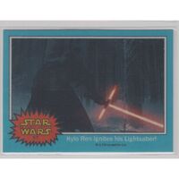 2015 Star Wars Chrome Perspectives Force Awakens Promo Card #67 Kylo Ren