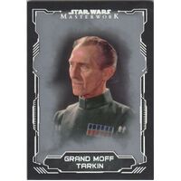 2016 Topps Star Wars Masterwork Base Card Grand Moff Tarkin #10 Number 15 /99