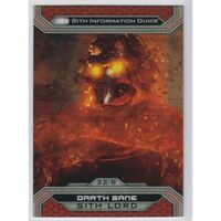2015 Star Wars Chrome Perspectives Prism Refractor 002 /199 Darth Bane 32-S