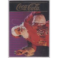 Coca Cola Coke Collect A Card Series 4 Santa S38 Foil Stamp (single card)