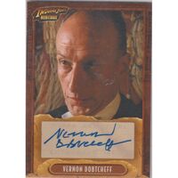 Topps Indiana Jones Heritage Trading Card Signature Autograph Vernon Dobtcheff