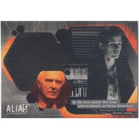 Alias Season 1 INKWORKS Double Agent Insert Card D2 D-2