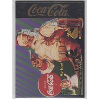 Coca Cola Coke Collect A Card Series 4 Santa S32 Foil Stamp (single card)