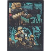 2016 Topps Star Wars Rogue One Mission Briefing Comic Strip Card # 5 of 12 