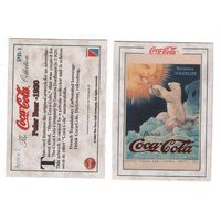 Coca Cola Coke Series 2 Case Card PB-1 PB1 RED FOIL