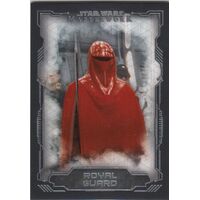 2016 Topps Star Wars Masterwork Base Card Short Print SP #57 ROYAL GUARD HTF