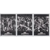 Marvel Masterpieces 2 History of Marvel Alex Ross Box Topper set of 3