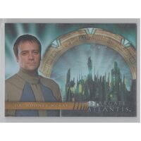 Stargate Atlantis Season 1 Crew Card C5 David Hewlett as Dr Rodney McKay