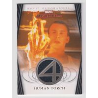 Marvel Masterpieces Series 2 costume card Torch FF3 Fantastic Four Variant