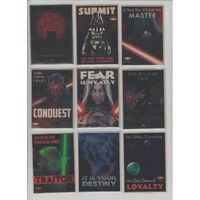 TOPPS Star Wars Chrome Perspectives 2015 - 10 Card Sith Propaganda Set (1:8)