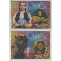 Breygent The Wizard of OZ WOZ 1 Before & After 2 Card Set ( B&A1 B&A2 ) NICE