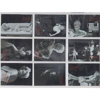 Breygent Marilyn Monroe Behind the Scenes Set of 9 Trading Cards FOIL