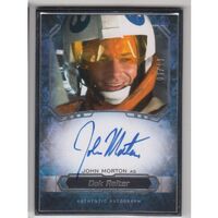 2016 Topps Star Wars Masterwork John Morton Dak Ralter Autograph Silver 06 / 10