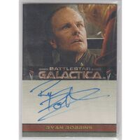 2005 Battlestar Galactica Premiere Edition Ryan Robbins Autograph Card