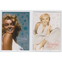 Breygent Marilyn Monroe Shaw Family Archive Promo Set of 2 Promo-1 Promo-2