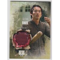 Topps The Walking Dead TWD Season 5 Relic Card Glenn Rhee Shirt NICE CARD