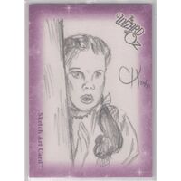 Breygent The Wizard of OZ WOZ Series 1 Chris Henderson Dorothy Sketch