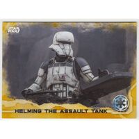 2016 Star Wars Rogue One series 1 Assault Tank #59 Gold parallel card 15/50