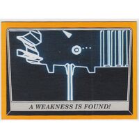 Star Wars Rogue One Mission Briefing Orange Base Card 48 Weakness Found 42/ 50 