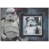 2016 Topps Star Wars Masterwork Imperial Stormtrooper Royal Mail Stamp 059 /249 