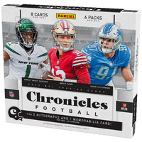 Panini NFL 2022 Chronicles Hobby Football Box Trading Cards | Sealed 6 Packs