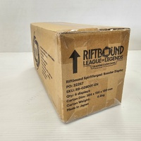 Riftbound League of Legends Spiritforged TCG Sealed Booster Display Case | 6 Displays