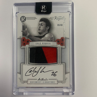2022 Regal Royalty Cale Hooker Guernsey Signature Card RRGS-CH 09/40