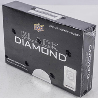2021 - 22 Upper Deck NHL Black Diamond Hockey Hobby Box Trading Cards | Sealed