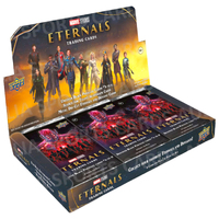Upper Deck Marvel Studios Eternals Hobby Trading Cards Box - 15 Packs NEW SEALED
